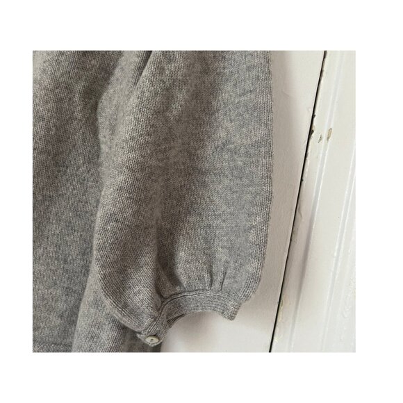 Demylee New York Women's Sweatshirt  Puff Sleeve Crow Sweater Size Medium - Picture 6 of 8